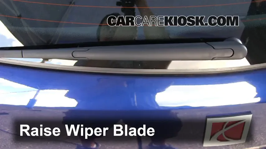 2008 Saturn Astra XR 1.8L 4 Cyl. (4 Door) Windshield Wiper Blade (Rear) Replace Wiper Blade
